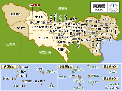 東京都地図