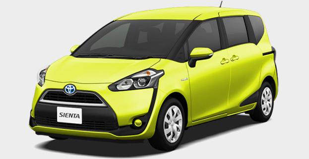 シエンタ　エアーイエロー1