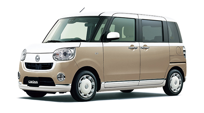 ムーヴ キャンバス パールホワイトⅢ×ナチュラルベージュマイカメタリック