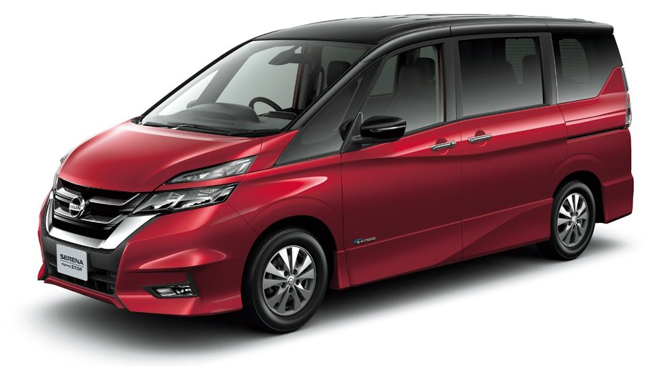 セレナハイウェイスター マルーンレッド/ダイヤモンドブラック 2トーン